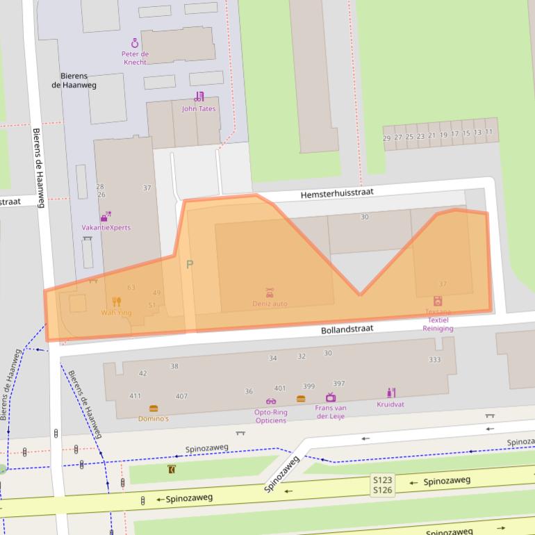 Kaart van postcodegebied 3076CC.