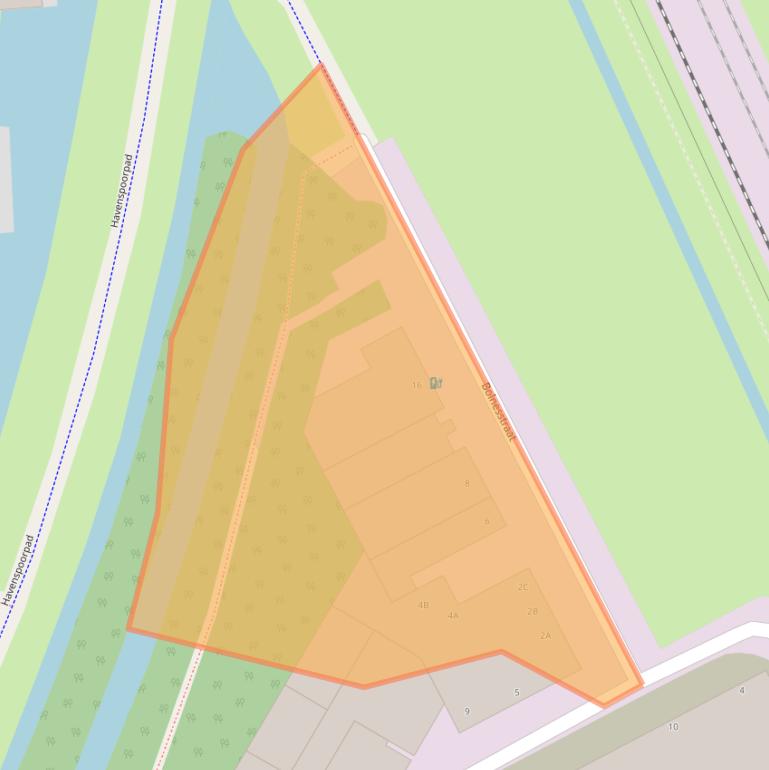 Kaart van postcodegebied 3076JB.