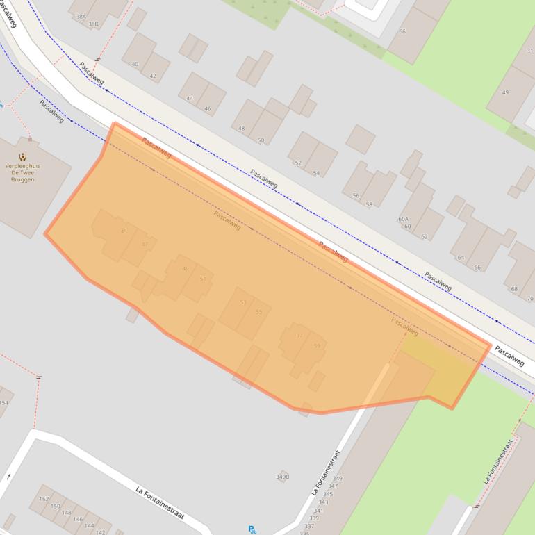 Kaart van postcodegebied 3076JL.