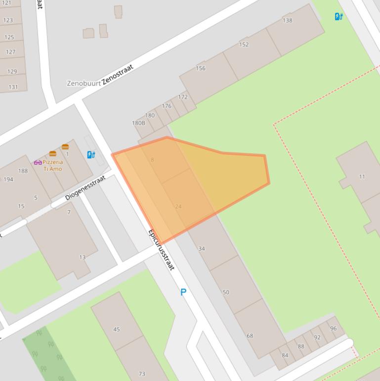 Kaart van postcodegebied 3076NK.