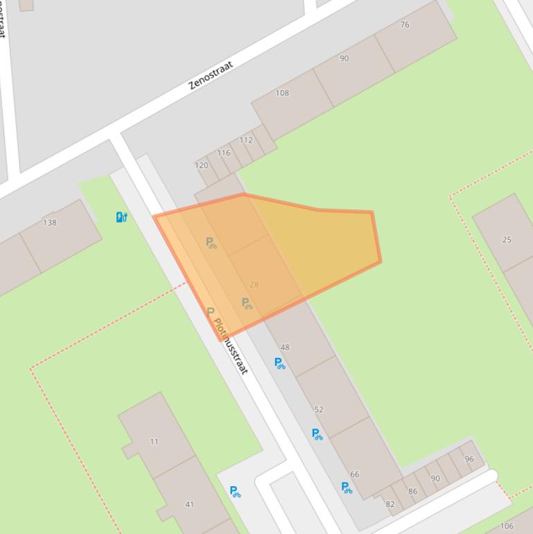 Kaart van postcodegebied 3076NR.