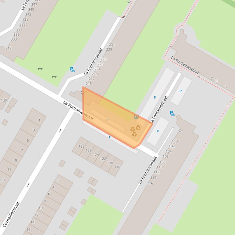 Kaart van postcodegebied 3076VH.