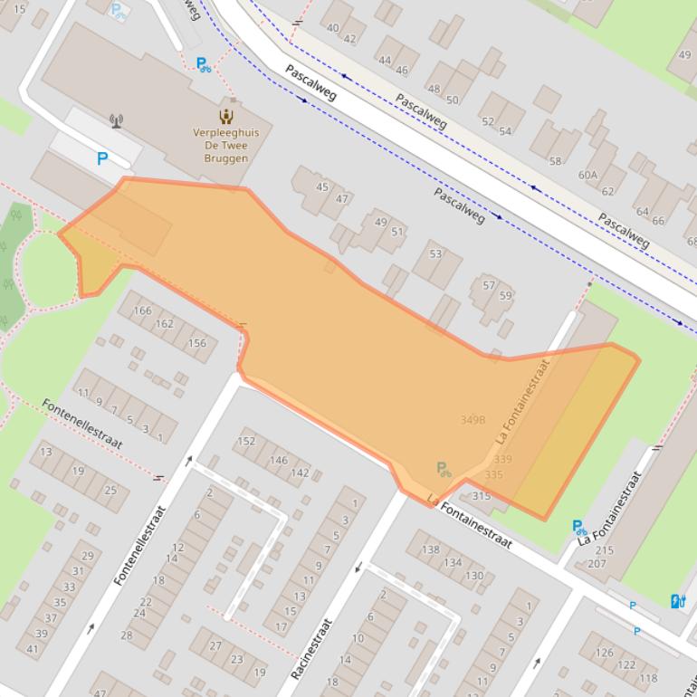 Kaart van postcodegebied 3076VM.