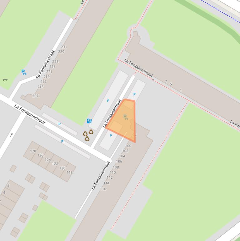 Kaart van postcodegebied 3076VN.