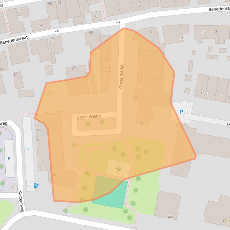 Kaart van postcodegebied 3077BM.