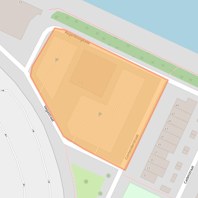 Kaart van postcodegebied 3077BV.