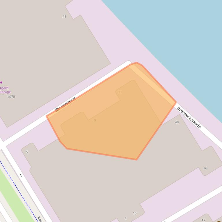 Kaart van postcodegebied 3077MA.