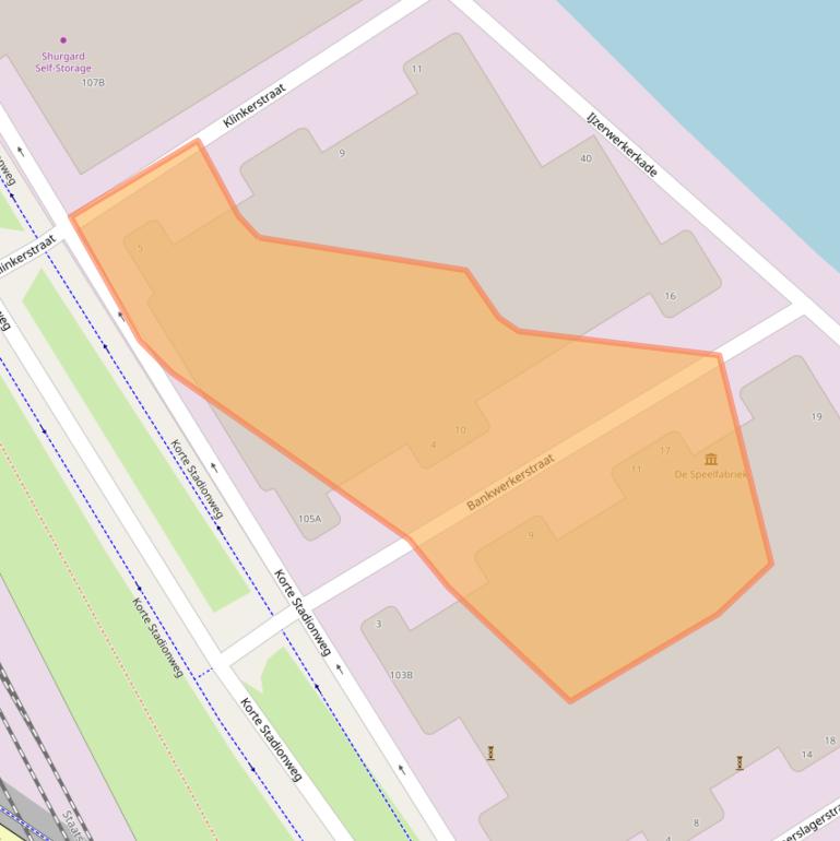 Kaart van postcodegebied 3077MB.