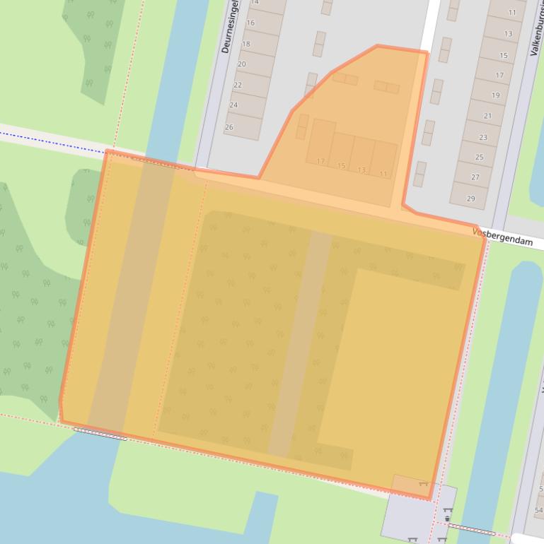 Kaart van postcodegebied 3077TP.