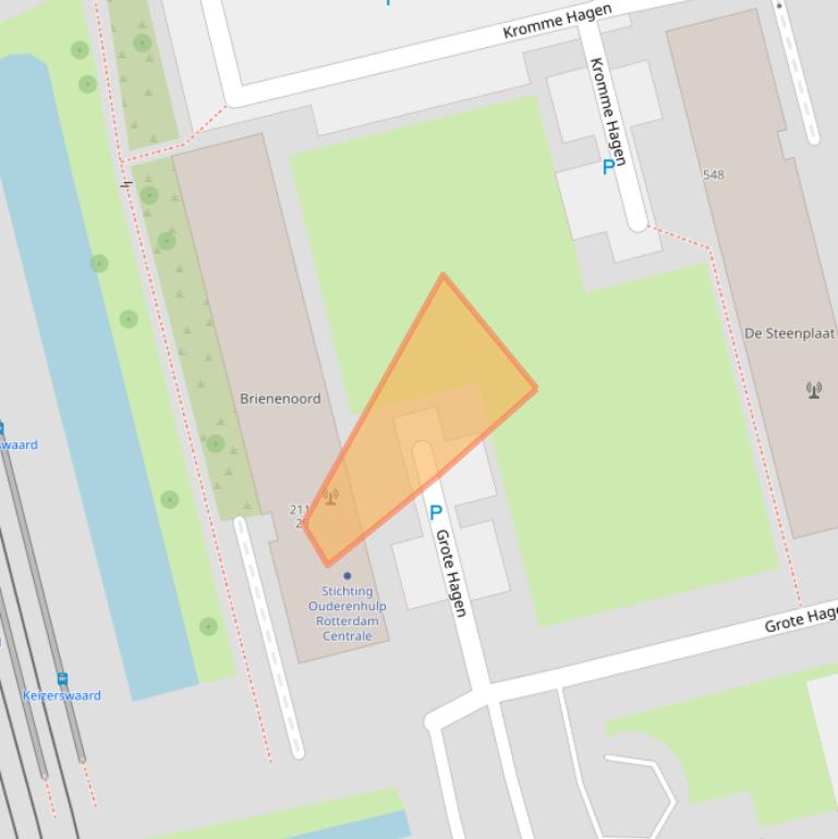 Kaart van postcodegebied 3078AC.