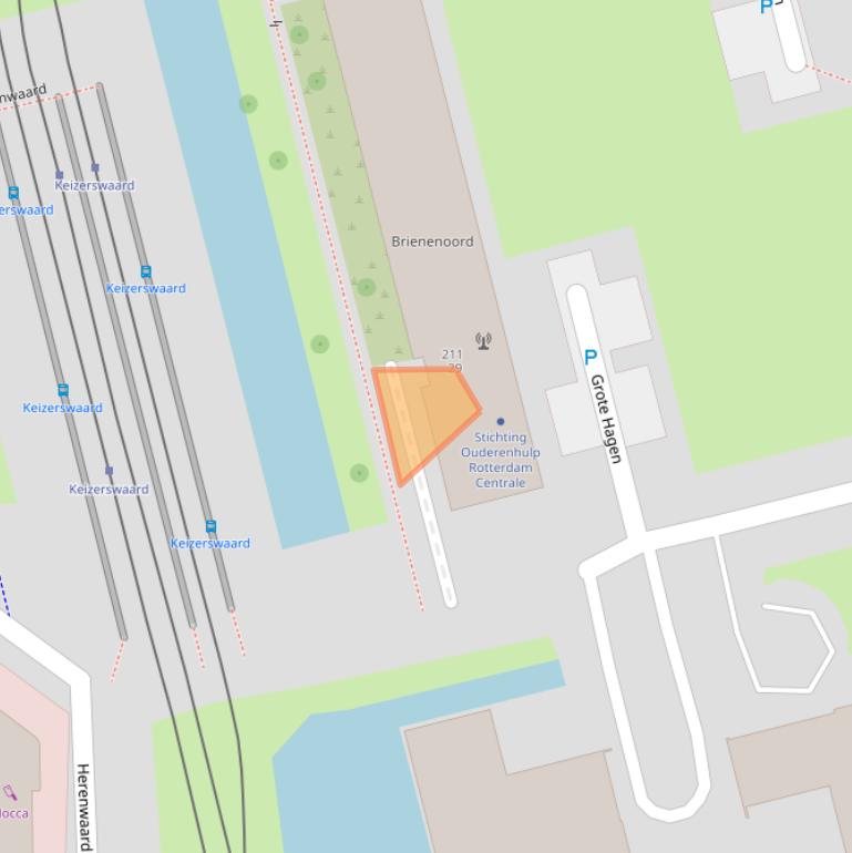 Kaart van postcodegebied 3078AD.