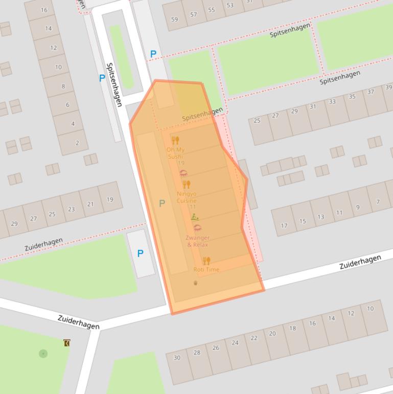 Kaart van postcodegebied 3078BM.