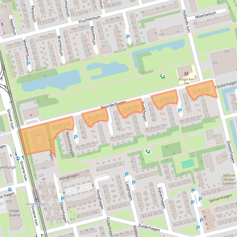 Kaart van postcodegebied 3078CK.