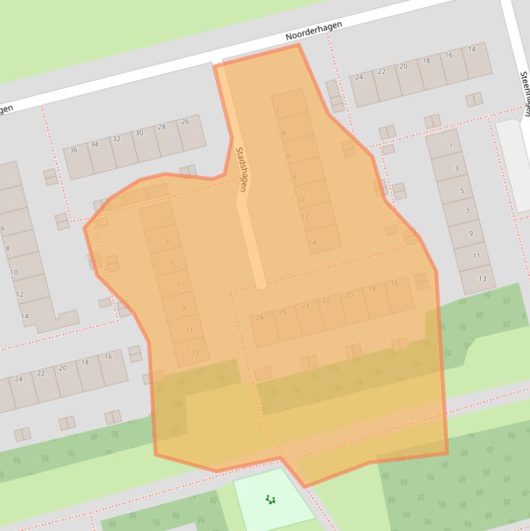 Kaart van postcodegebied 3078CS.