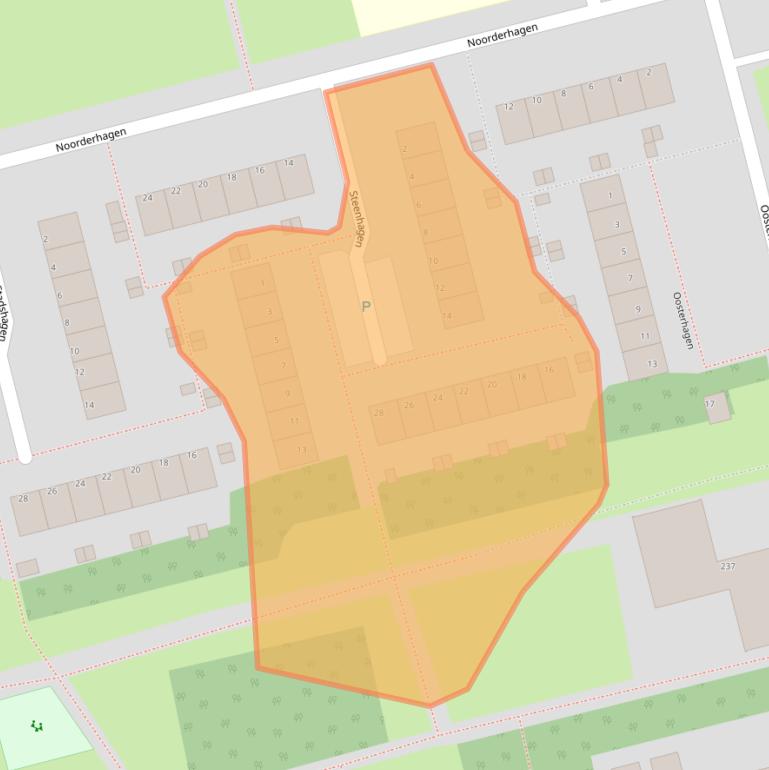Kaart van postcodegebied 3078CT.