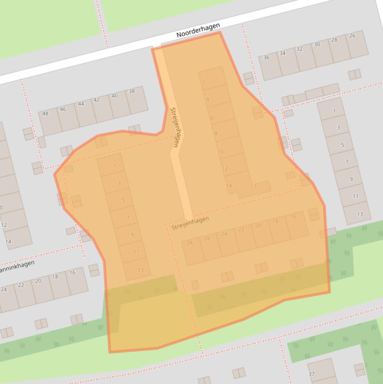 Kaart van postcodegebied 3078CV.