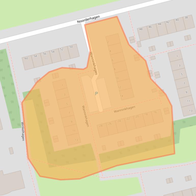 Kaart van postcodegebied 3078CW.