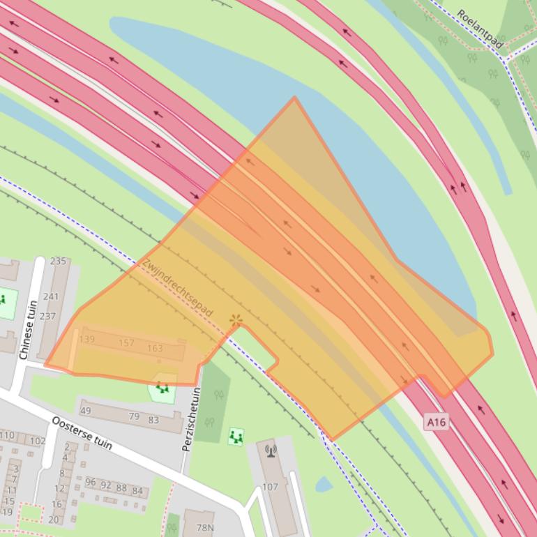 Kaart van postcodegebied 3078EC.