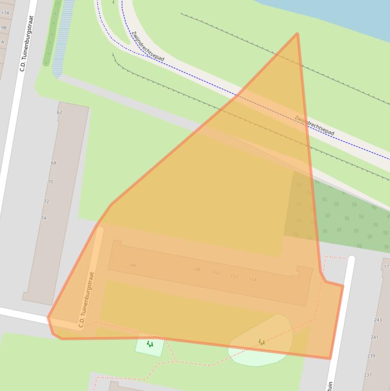 Kaart van postcodegebied 3078GG.