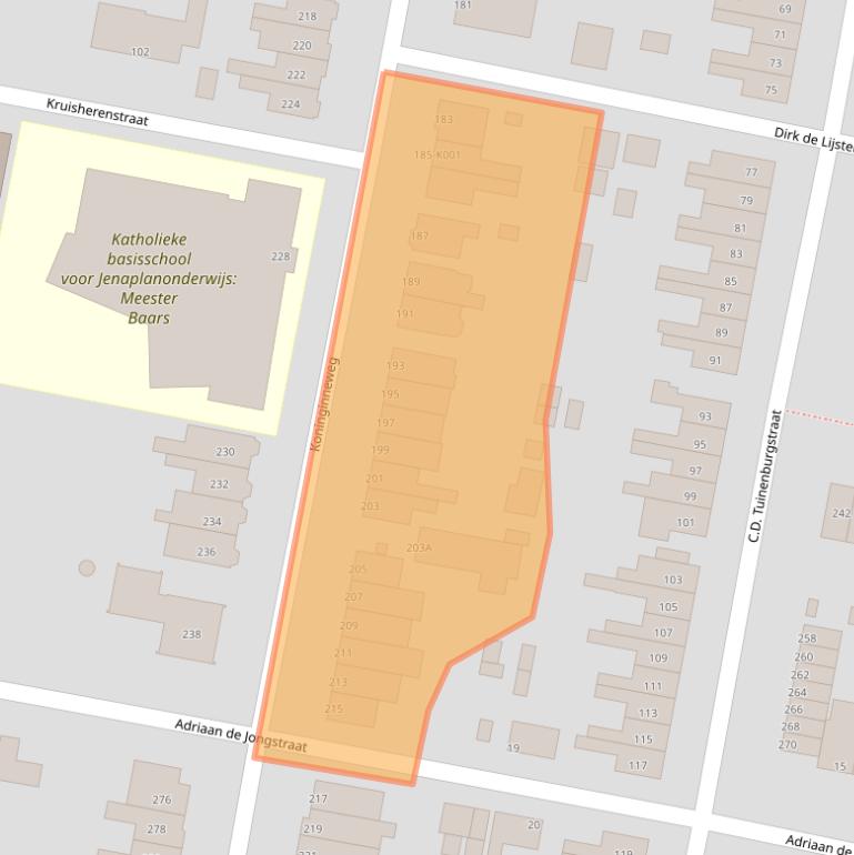 Kaart van postcodegebied 3078GN.