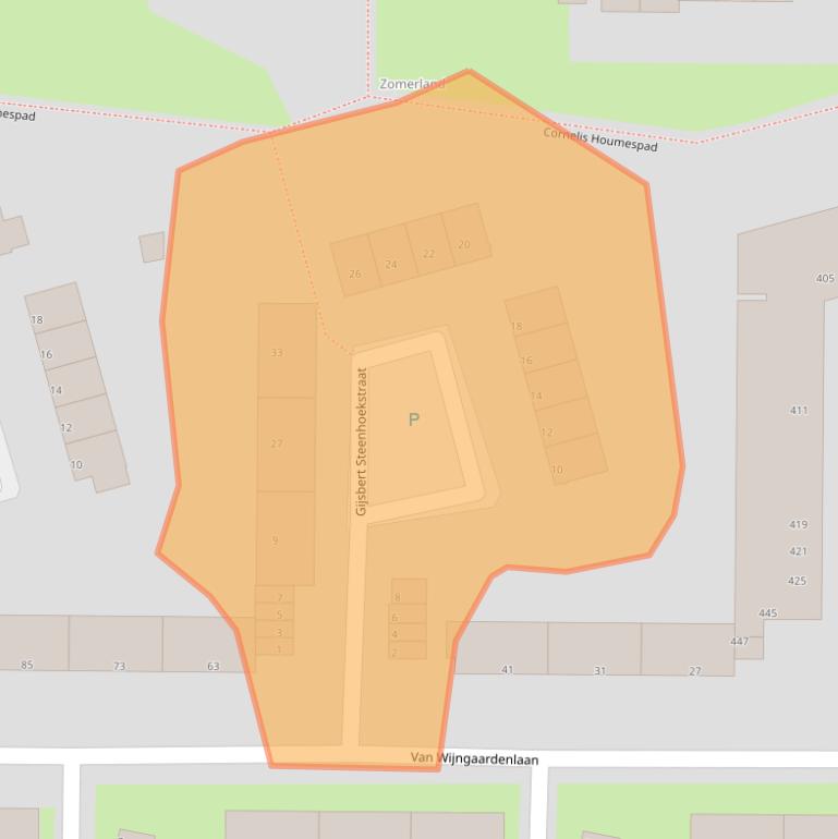 Kaart van postcodegebied 3078JE.