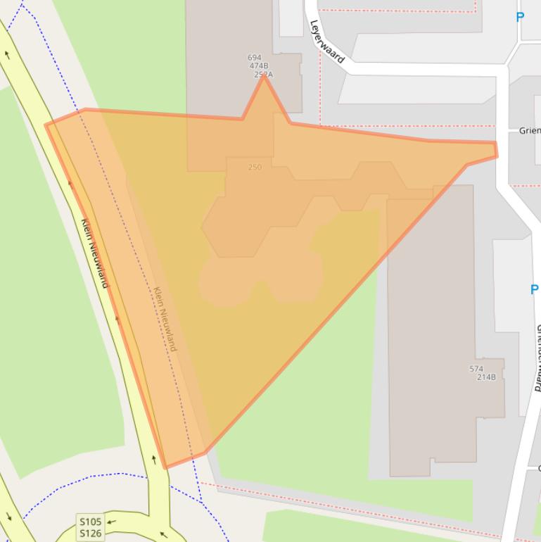 Kaart van postcodegebied 3078NA.