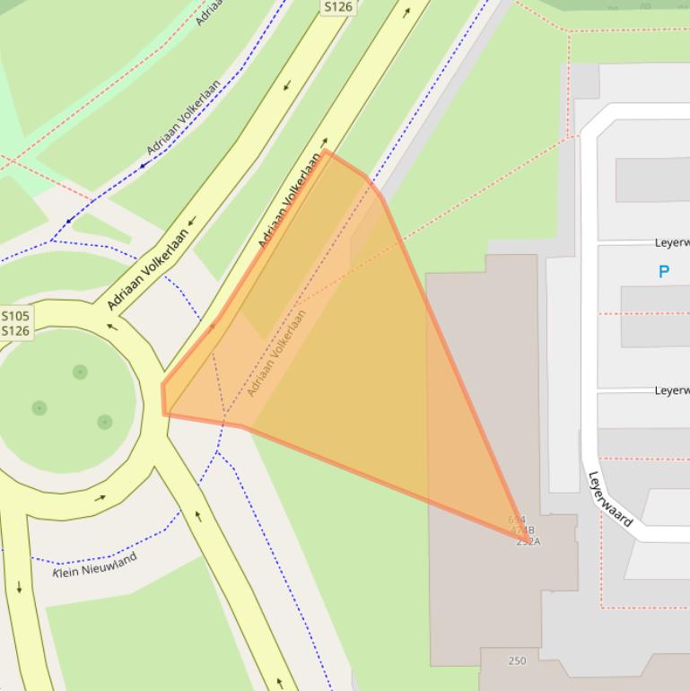 Kaart van postcodegebied 3078ND.