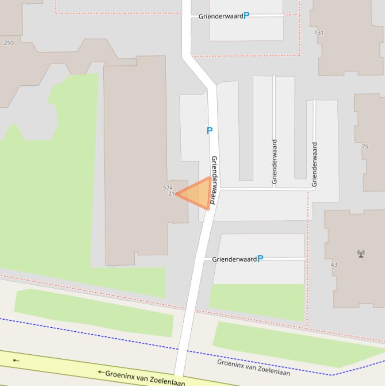 Kaart van postcodegebied 3078NK.