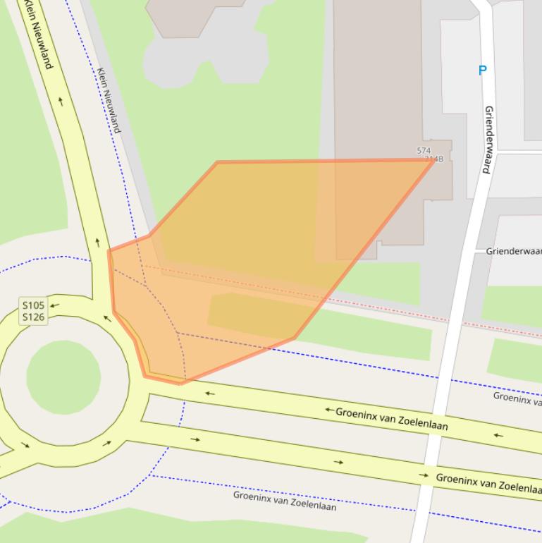 Kaart van postcodegebied 3078NP.