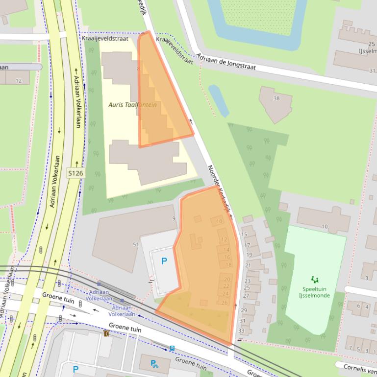 Kaart van postcodegebied 3078PA.