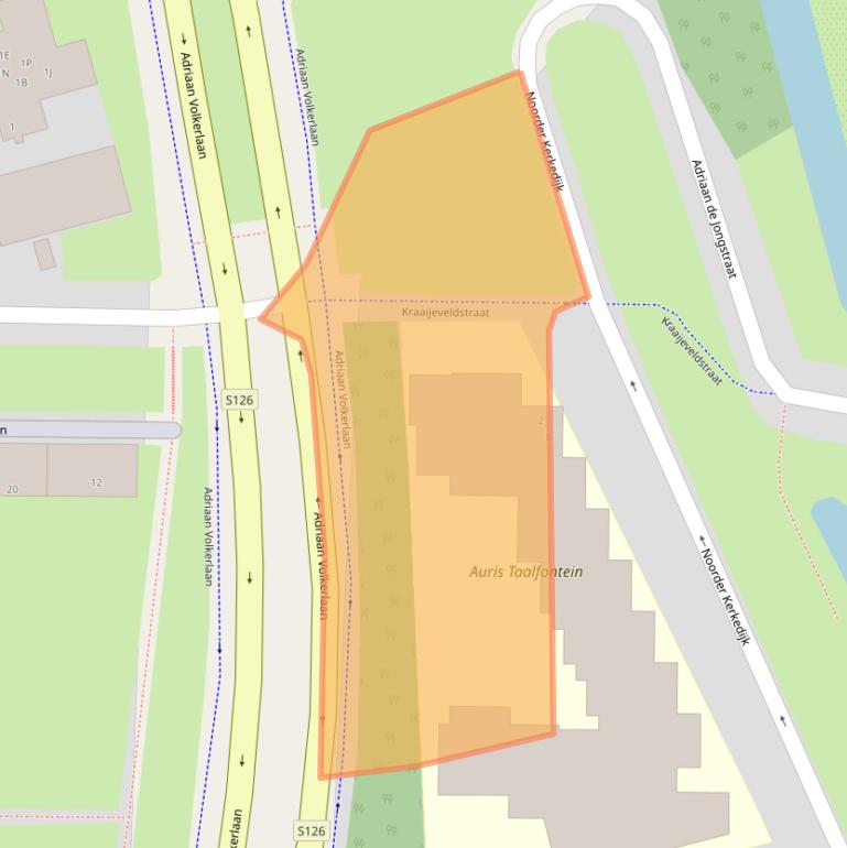 Kaart van postcodegebied 3078PE.