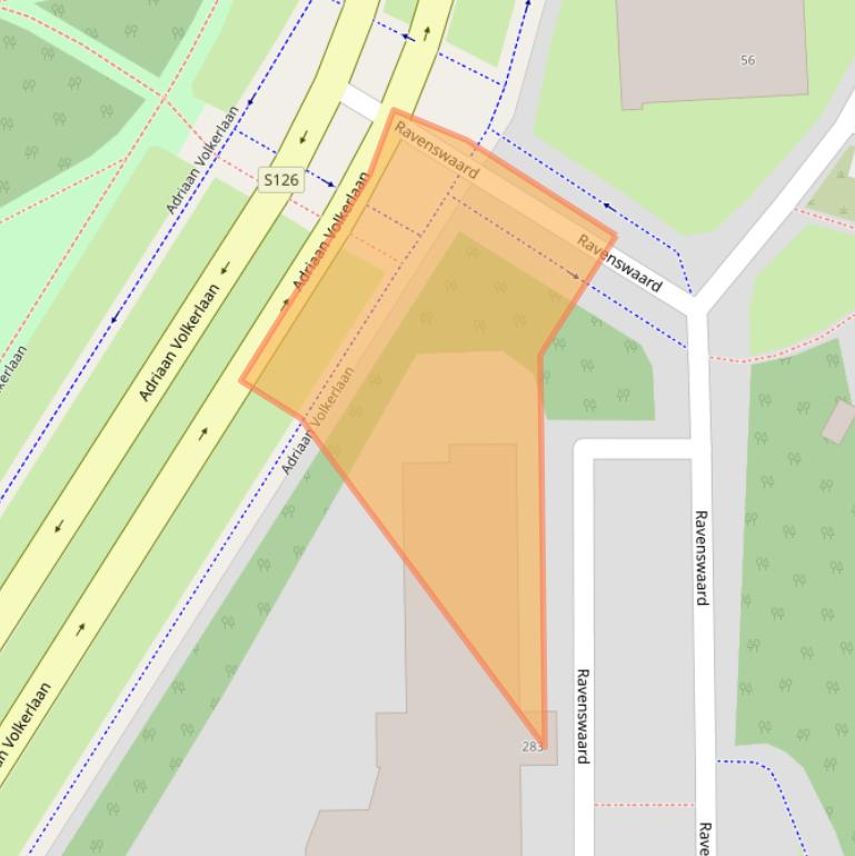 Kaart van postcodegebied 3078PH.