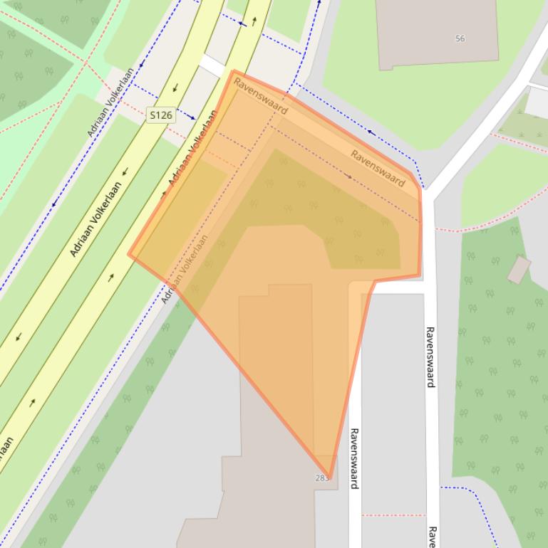 Kaart van postcodegebied 3078PM.