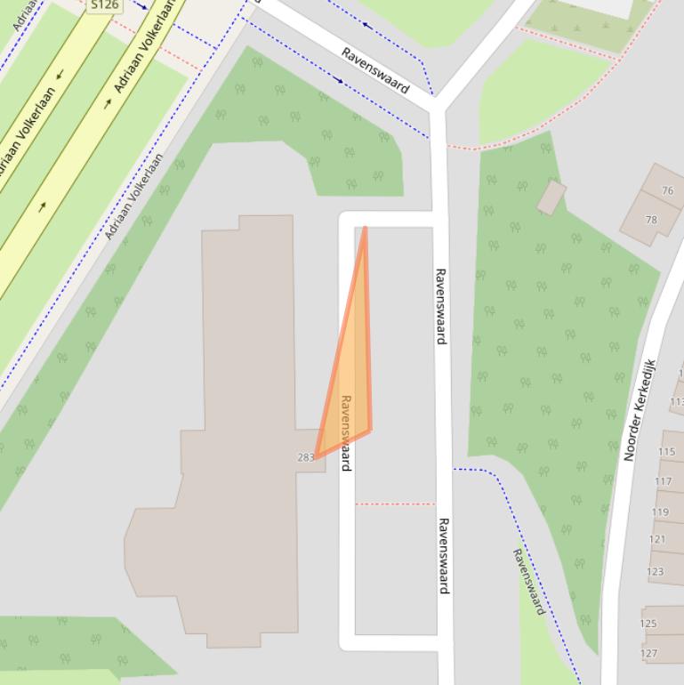 Kaart van postcodegebied 3078PR.