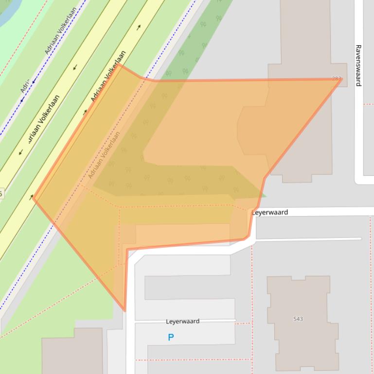 Kaart van postcodegebied 3078PS.