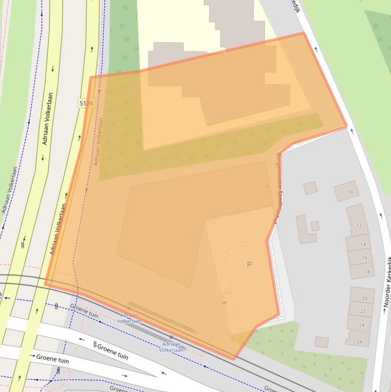 Kaart van postcodegebied 3078PZ.