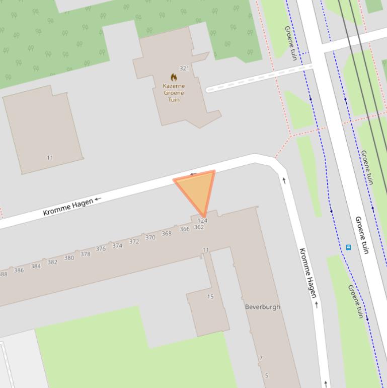 Kaart van postcodegebied 3078RM.