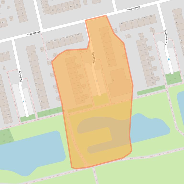 Kaart van postcodegebied 3078TB.