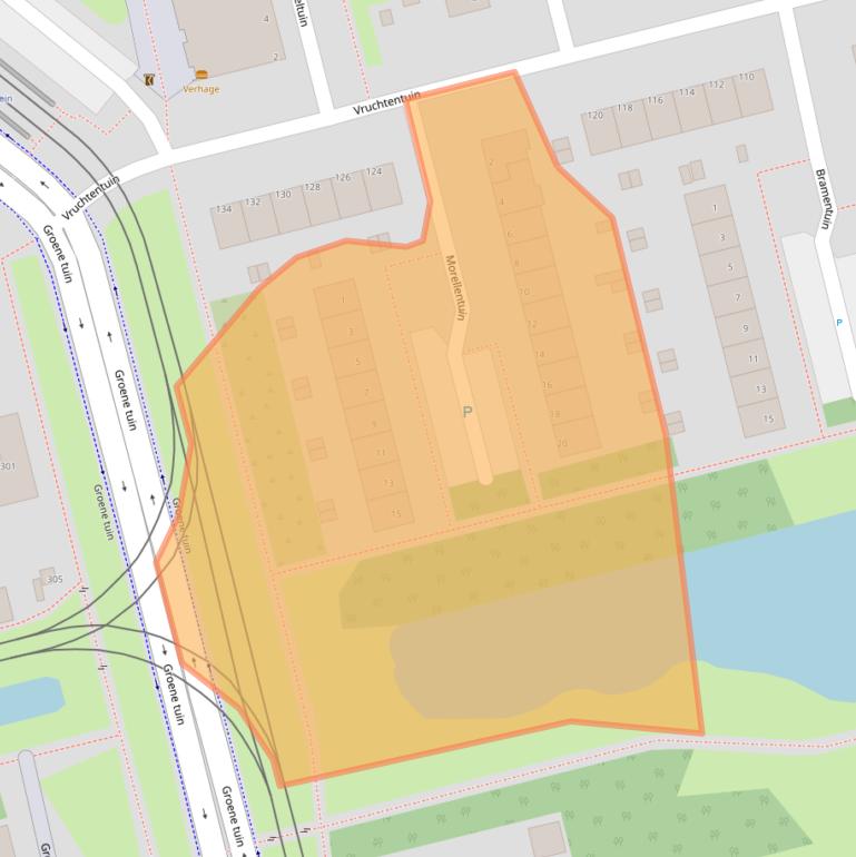 Kaart van postcodegebied 3078TG.