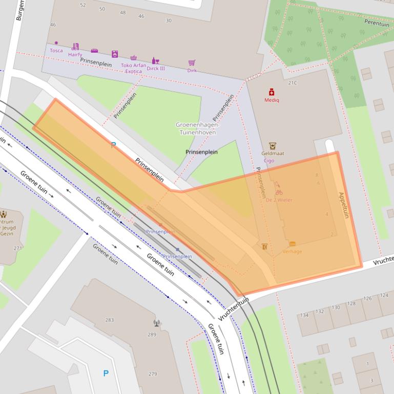 Kaart van postcodegebied 3078TN.