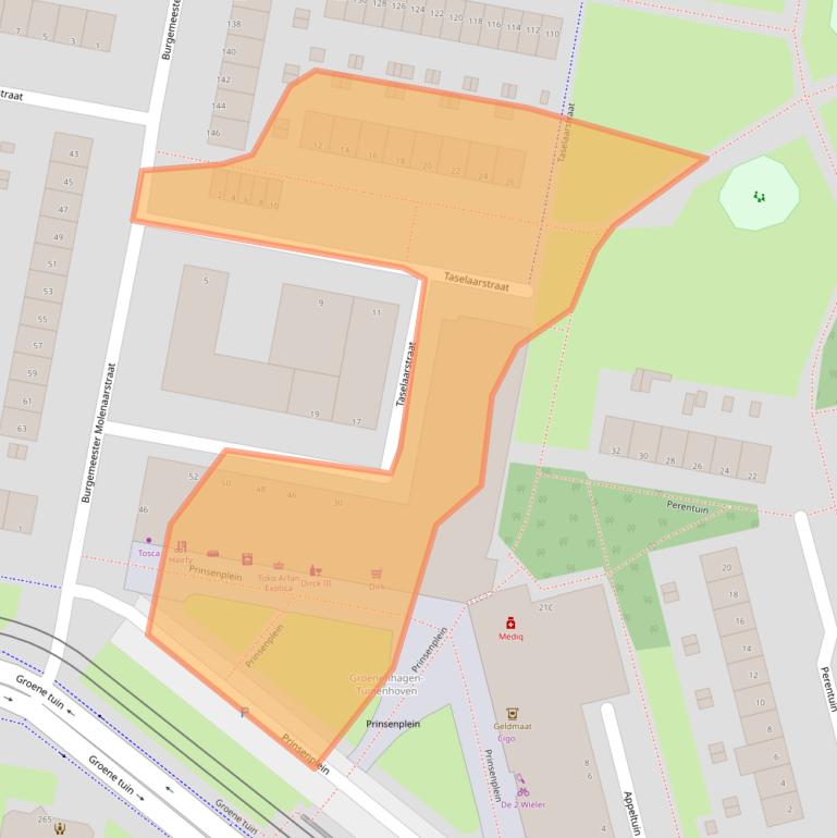 Kaart van postcodegebied 3078VN.