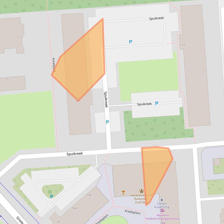 Kaart van postcodegebied 3079AL.