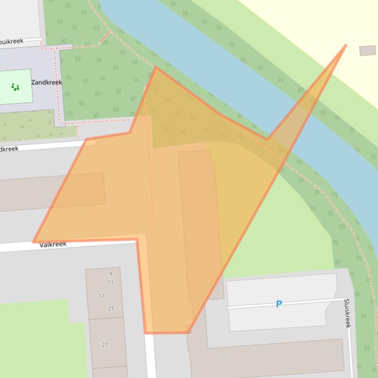 Kaart van postcodegebied 3079AP.