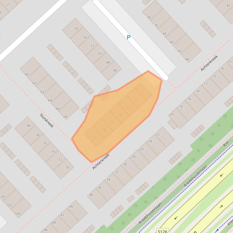 Kaart van postcodegebied 3079CA.