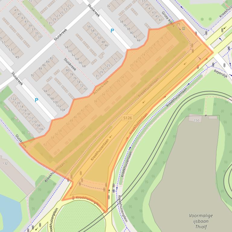 Kaart van postcodegebied 3079CB.