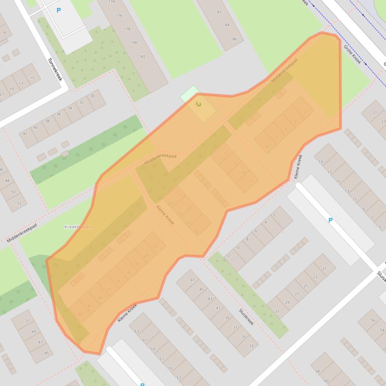 Kaart van postcodegebied 3079CD.