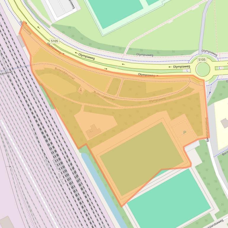 Kaart van postcodegebied 3079CH.