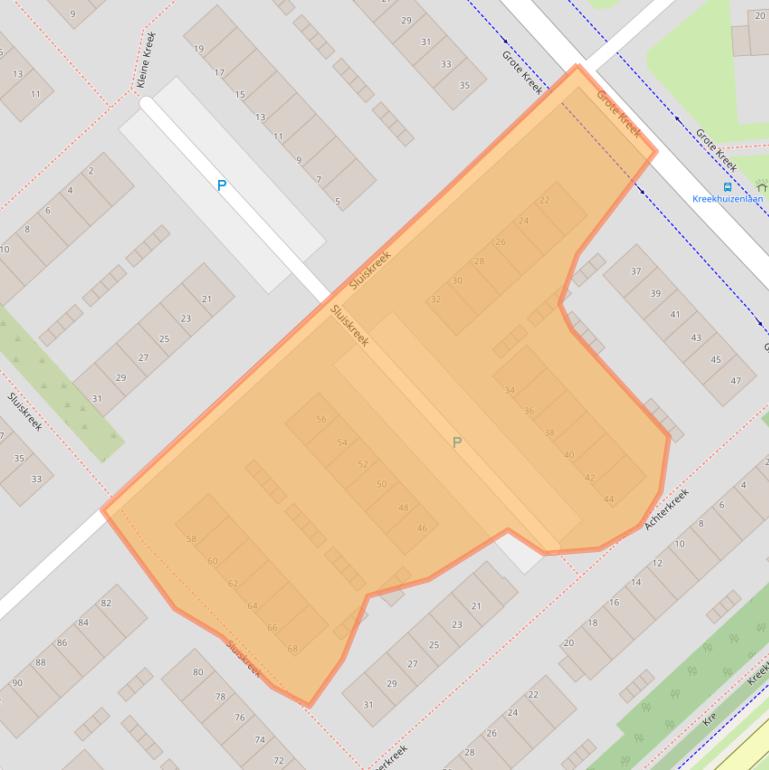 Kaart van postcodegebied 3079CN.