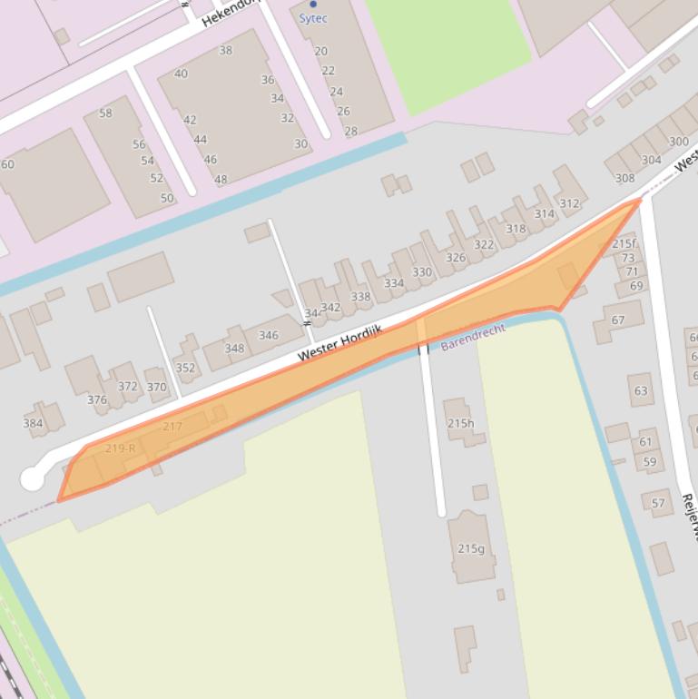 Kaart van postcodegebied 3079DH.