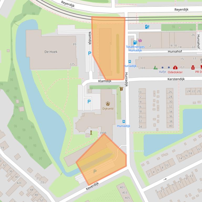 Kaart van postcodegebied 3079EG.